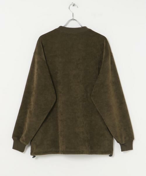 URBAN RESEARCH / アーバンリサーチ スウェット | 『別注』THOUSAND MILE×UR　ニットフリースクルーネックプルオーバー | 詳細11