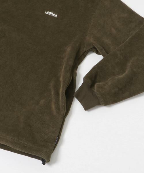 URBAN RESEARCH / アーバンリサーチ スウェット | 『別注』THOUSAND MILE×UR　ニットフリースクルーネックプルオーバー | 詳細9