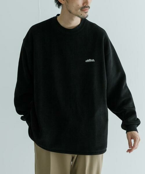 URBAN RESEARCH / アーバンリサーチ スウェット | 『別注』THOUSAND MILE×UR　ニットフリースクルーネックプルオーバー | 詳細19