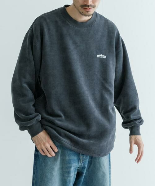 URBAN RESEARCH / アーバンリサーチ スウェット | 『別注』THOUSAND MILE×UR　ニットフリースクルーネックプルオーバー | 詳細24