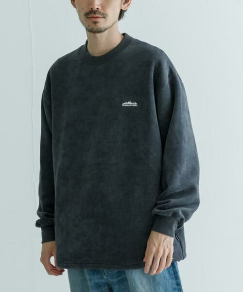 URBAN RESEARCH / アーバンリサーチ スウェット | 『別注』THOUSAND MILE×UR　ニットフリースクルーネックプルオーバー | 詳細25
