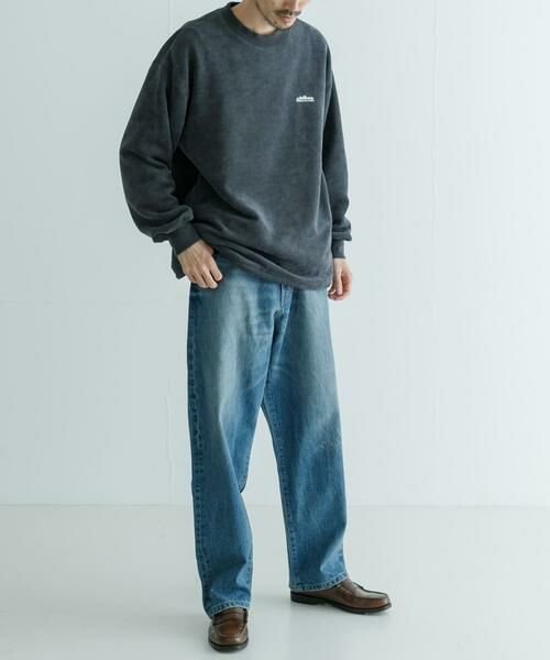 URBAN RESEARCH / アーバンリサーチ スウェット | 『別注』THOUSAND MILE×UR　ニットフリースクルーネックプルオーバー | 詳細27