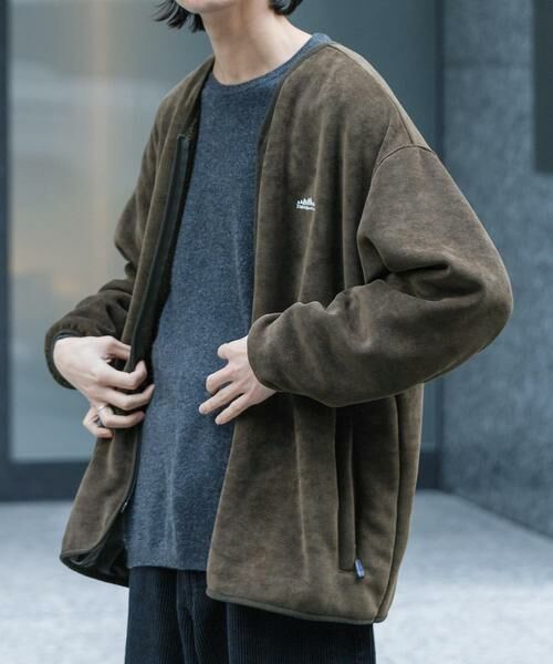 URBAN RESEARCH / アーバンリサーチ その他アウター | 『別注』THOUSAND MILE×URBAN RESEARCH　ニットフリースカーディガン | 詳細1