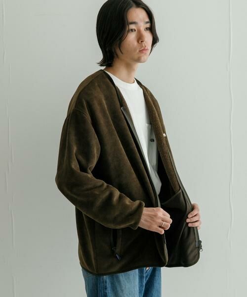 URBAN RESEARCH / アーバンリサーチ その他アウター | 『別注』THOUSAND MILE×URBAN RESEARCH　ニットフリースカーディガン | 詳細10