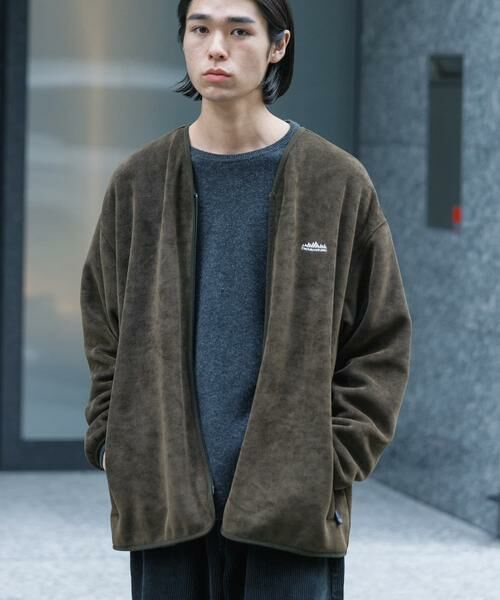 URBAN RESEARCH / アーバンリサーチ その他アウター | 『別注』THOUSAND MILE×URBAN RESEARCH　ニットフリースカーディガン | 詳細2