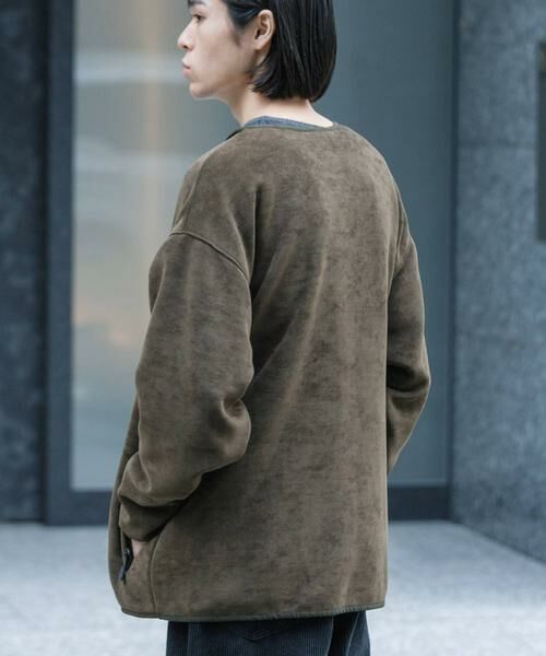 URBAN RESEARCH / アーバンリサーチ その他アウター | 『別注』THOUSAND MILE×URBAN RESEARCH　ニットフリースカーディガン | 詳細3