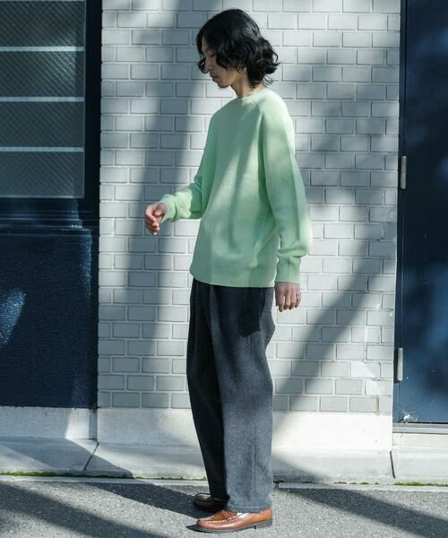 URBAN RESEARCH / アーバンリサーチ ニット・セーター | new basic WOOL CASHMERE SEAMLESS KNIT | 詳細9