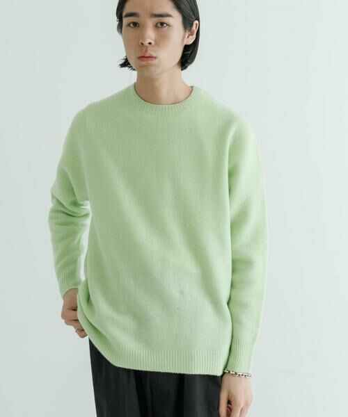 URBAN RESEARCH / アーバンリサーチ ニット・セーター | new basic WOOL CASHMERE SEAMLESS KNIT | 詳細13