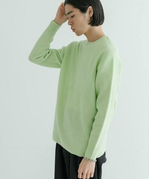 URBAN RESEARCH / アーバンリサーチ ニット・セーター | new basic WOOL CASHMERE SEAMLESS KNIT | 詳細14