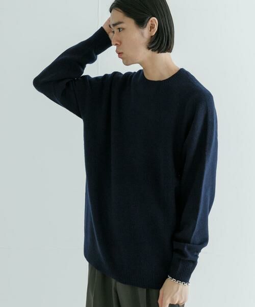 URBAN RESEARCH / アーバンリサーチ ニット・セーター | new basic WOOL CASHMERE SEAMLESS KNIT | 詳細20