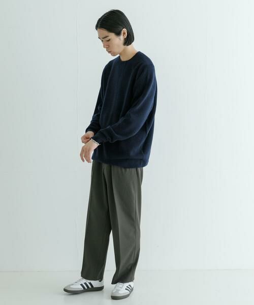 URBAN RESEARCH / アーバンリサーチ ニット・セーター | new basic WOOL CASHMERE SEAMLESS KNIT | 詳細23