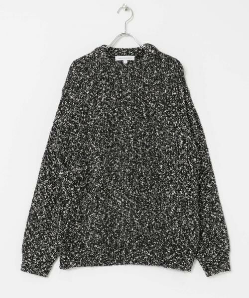 URBAN RESEARCH / アーバンリサーチ ニット・セーター | MIX SLUB PLAIN STITCH CREW-NECK | 詳細3