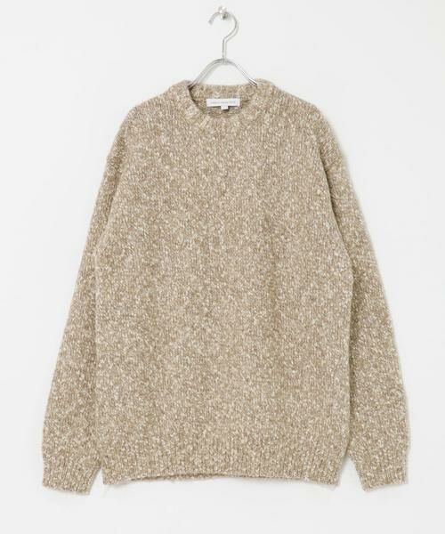 URBAN RESEARCH / アーバンリサーチ ニット・セーター | MIX SLUB PLAIN STITCH CREW-NECK | 詳細16