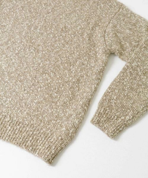 URBAN RESEARCH / アーバンリサーチ ニット・セーター | MIX SLUB PLAIN STITCH CREW-NECK | 詳細18