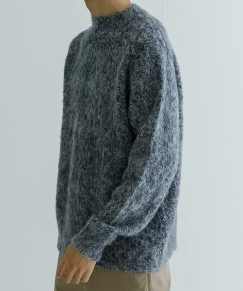 URBAN RESEARCH / アーバンリサーチ ニット・セーター | new basic MOULINE SHAGGY KNIT | 詳細1