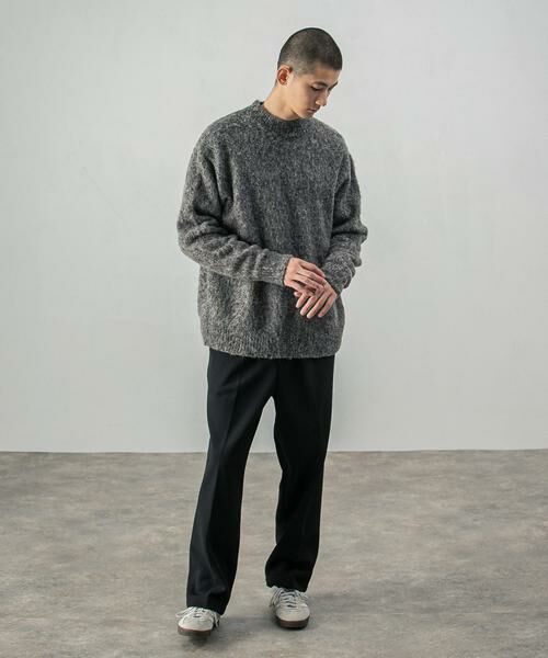 URBAN RESEARCH / アーバンリサーチ ニット・セーター | new basic MOULINE SHAGGY KNIT | 詳細16
