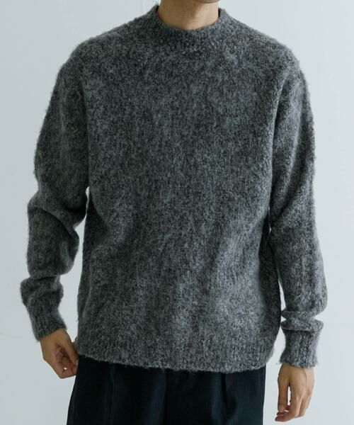 URBAN RESEARCH / アーバンリサーチ ニット・セーター | new basic MOULINE SHAGGY KNIT | 詳細17