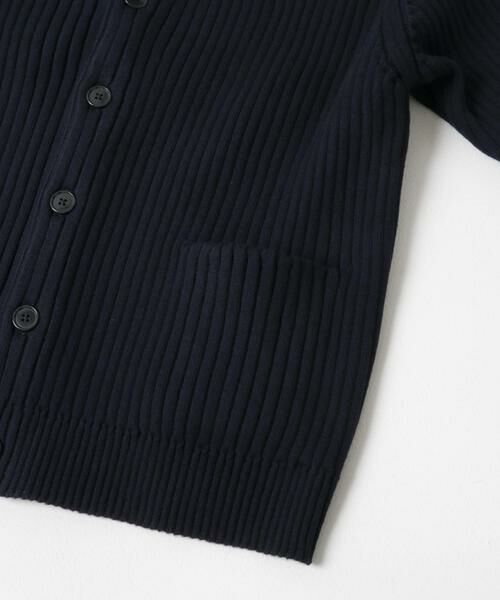 URBAN RESEARCH / アーバンリサーチ カーディガン・ボレロ | new basic COTTON CASHMERE WIDE RIB CARDIGAN | 詳細10