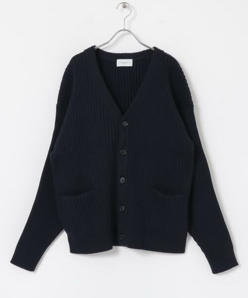 URBAN RESEARCH / アーバンリサーチ カーディガン・ボレロ | new basic COTTON CASHMERE WIDE RIB CARDIGAN | 詳細9