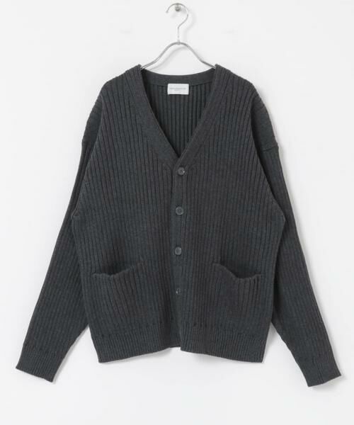 URBAN RESEARCH / アーバンリサーチ カーディガン・ボレロ | new basic COTTON CASHMERE WIDE RIB CARDIGAN | 詳細29