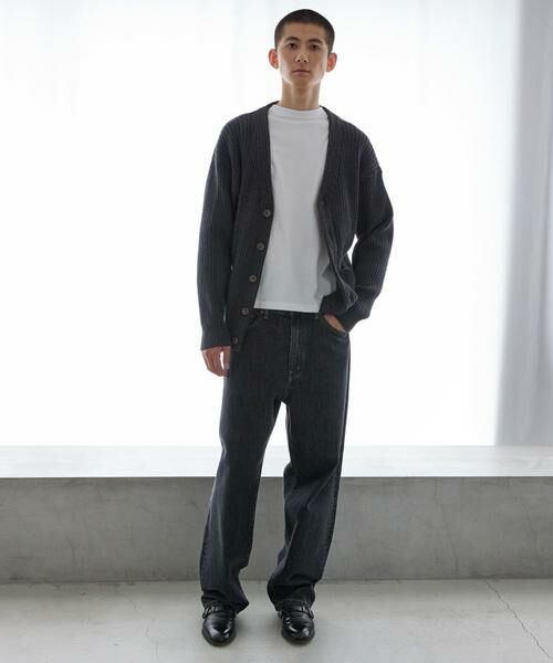 URBAN RESEARCH / アーバンリサーチ カーディガン・ボレロ | new basic COTTON CASHMERE WIDE RIB CARDIGAN | 詳細21