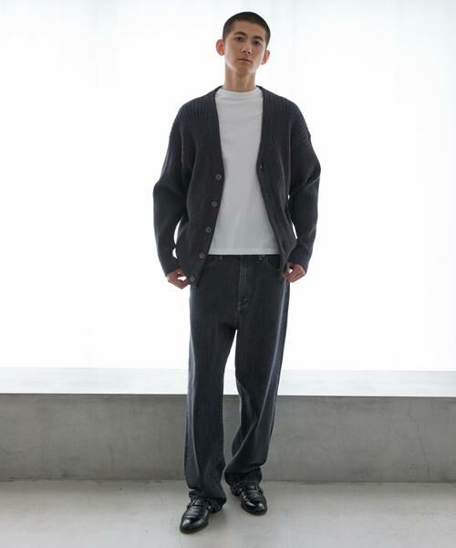 URBAN RESEARCH / アーバンリサーチ カーディガン・ボレロ | new basic COTTON CASHMERE WIDE RIB CARDIGAN | 詳細22