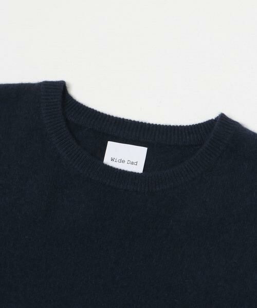URBAN RESEARCH / アーバンリサーチ ニット・セーター | SUPER WIDE CASHMERE CREW NECK | 詳細17