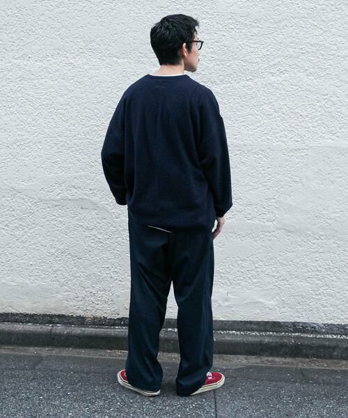 URBAN RESEARCH / アーバンリサーチ ニット・セーター | SUPER WIDE CASHMERE CREW NECK | 詳細8