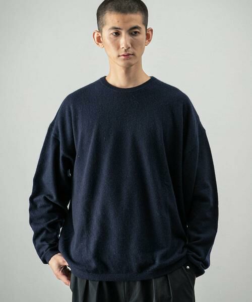 URBAN RESEARCH / アーバンリサーチ ニット・セーター | SUPER WIDE CASHMERE CREW NECK | 詳細9