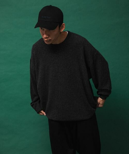 URBAN RESEARCH / アーバンリサーチ ニット・セーター | SUPER WIDE CASHMERE CREW NECK | 詳細19