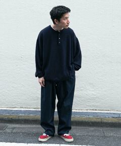 URBAN RESEARCH / アーバンリサーチ ニット・セーター | SUPER WIDE CASHMERE HENRY NECK