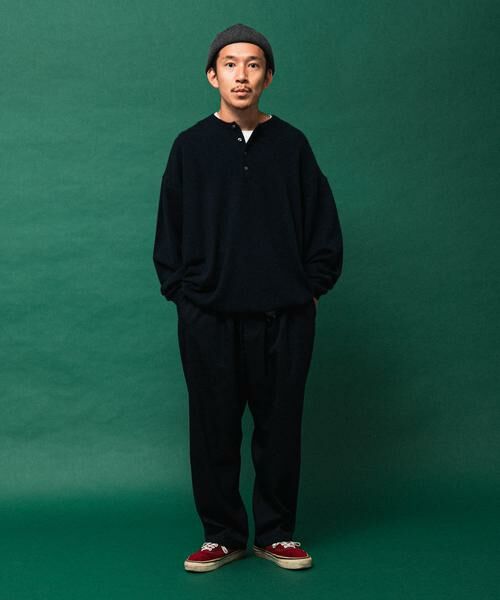 URBAN RESEARCH / アーバンリサーチ ニット・セーター | SUPER WIDE CASHMERE HENRY NECK | 詳細6