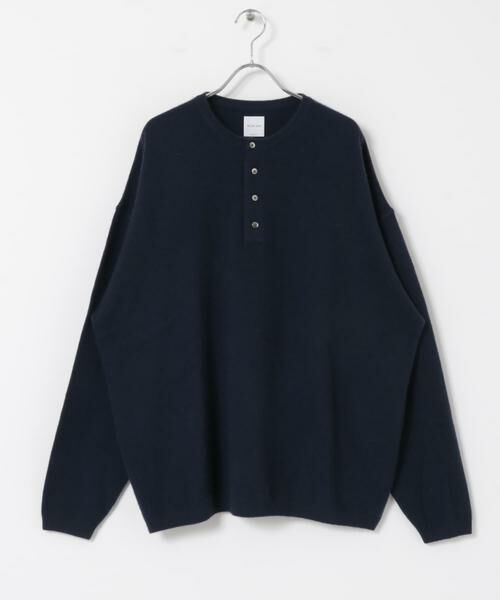 URBAN RESEARCH / アーバンリサーチ ニット・セーター | SUPER WIDE CASHMERE HENRY NECK | 詳細7