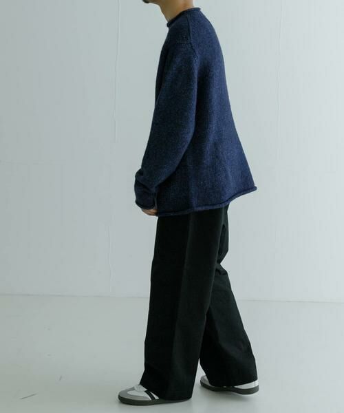 URBAN RESEARCH / アーバンリサーチ ニット・セーター | new basic DENIM LIKE ROLL NECK KNIT | 詳細10