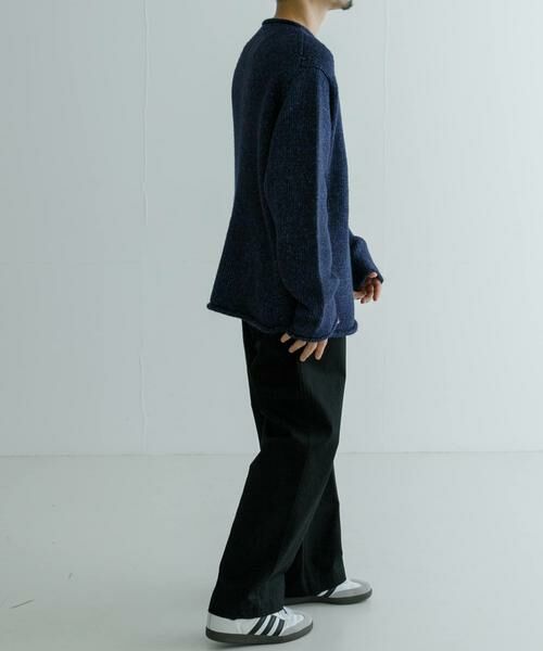 URBAN RESEARCH / アーバンリサーチ ニット・セーター | new basic DENIM LIKE ROLL NECK KNIT | 詳細12