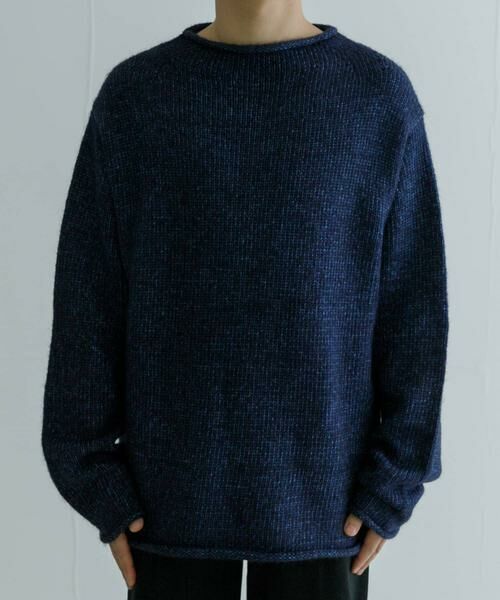URBAN RESEARCH / アーバンリサーチ ニット・セーター | new basic DENIM LIKE ROLL NECK KNIT | 詳細13