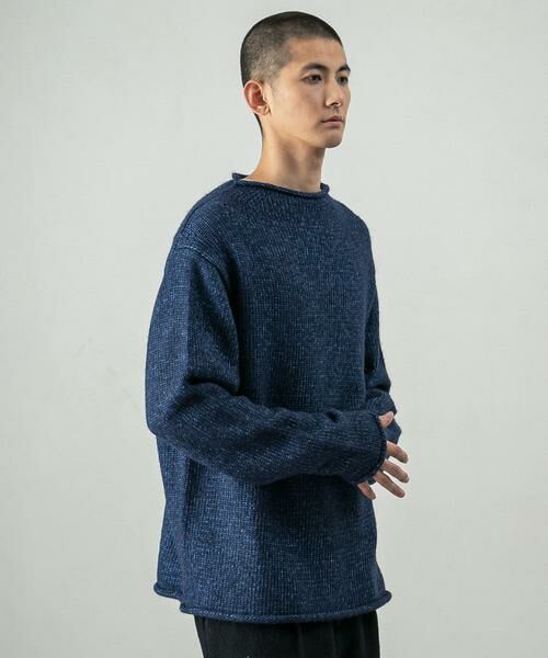URBAN RESEARCH / アーバンリサーチ ニット・セーター | new basic DENIM LIKE ROLL NECK KNIT | 詳細2