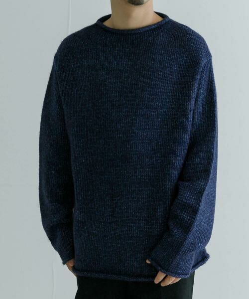 URBAN RESEARCH / アーバンリサーチ ニット・セーター | new basic DENIM LIKE ROLL NECK KNIT | 詳細5