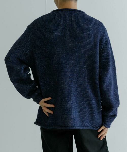 URBAN RESEARCH / アーバンリサーチ ニット・セーター | new basic DENIM LIKE ROLL NECK KNIT | 詳細7