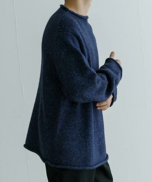 URBAN RESEARCH / アーバンリサーチ ニット・セーター | new basic DENIM LIKE ROLL NECK KNIT | 詳細8