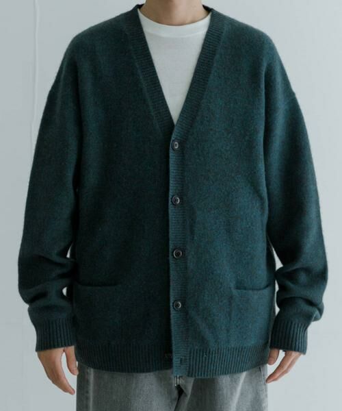 URBAN RESEARCH / アーバンリサーチ カーディガン・ボレロ | new basic YAK WOOL CARDIGAN | 詳細5
