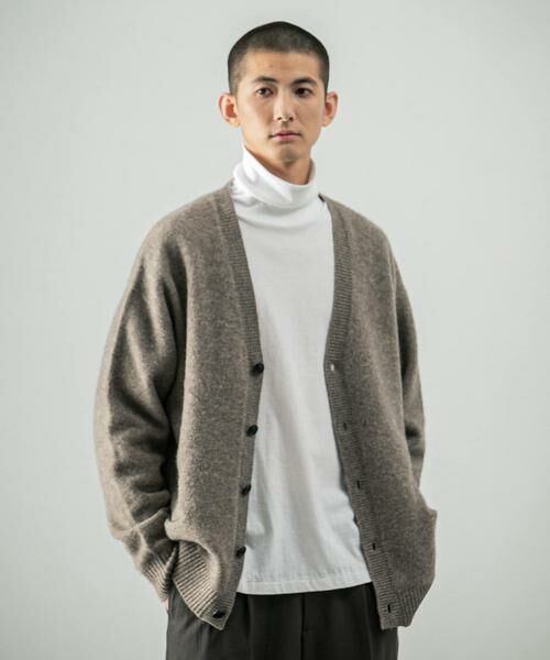 URBAN RESEARCH / アーバンリサーチ カーディガン・ボレロ | new basic YAK WOOL CARDIGAN | 詳細13