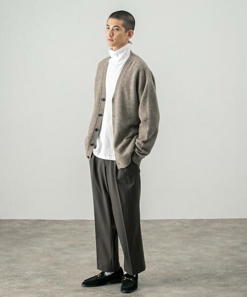 URBAN RESEARCH / アーバンリサーチ カーディガン・ボレロ | new basic YAK WOOL CARDIGAN | 詳細14