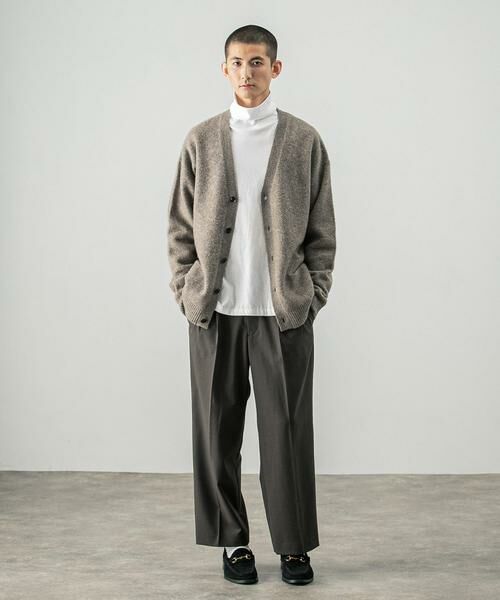 URBAN RESEARCH / アーバンリサーチ カーディガン・ボレロ | new basic YAK WOOL CARDIGAN | 詳細15