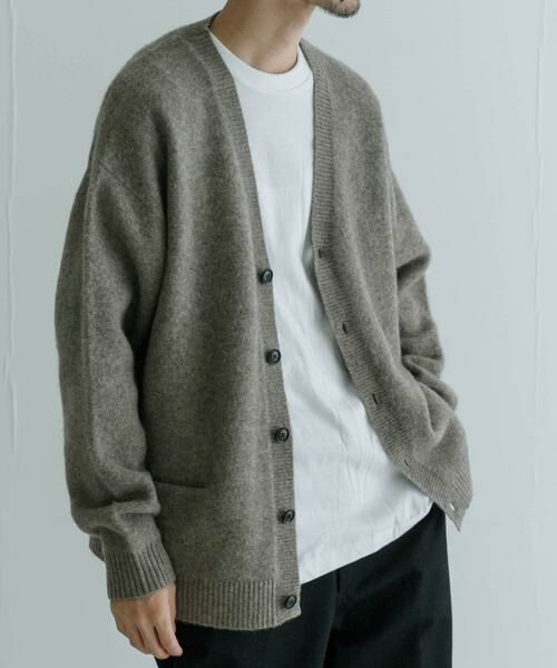 URBAN RESEARCH / アーバンリサーチ カーディガン・ボレロ | new basic YAK WOOL CARDIGAN | 詳細19