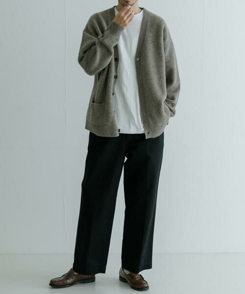 URBAN RESEARCH / アーバンリサーチ カーディガン・ボレロ | new basic YAK WOOL CARDIGAN | 詳細21