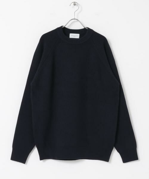 URBAN RESEARCH / アーバンリサーチ ニット・セーター | new basic COTTON CASHMERE 片畦 CREW NECK | 詳細4