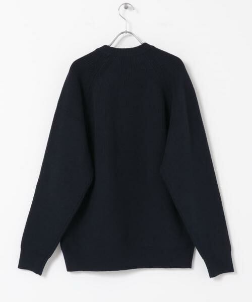 URBAN RESEARCH / アーバンリサーチ ニット・セーター | new basic COTTON CASHMERE 片畦 CREW NECK | 詳細7