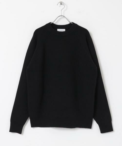 URBAN RESEARCH / アーバンリサーチ ニット・セーター | new basic COTTON CASHMERE 片畦 CREW NECK | 詳細11