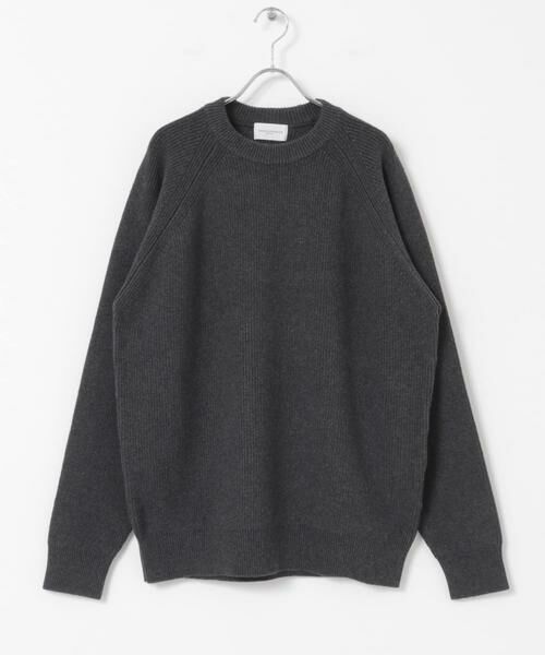 URBAN RESEARCH / アーバンリサーチ ニット・セーター | new basic COTTON CASHMERE 片畦 CREW NECK | 詳細24
